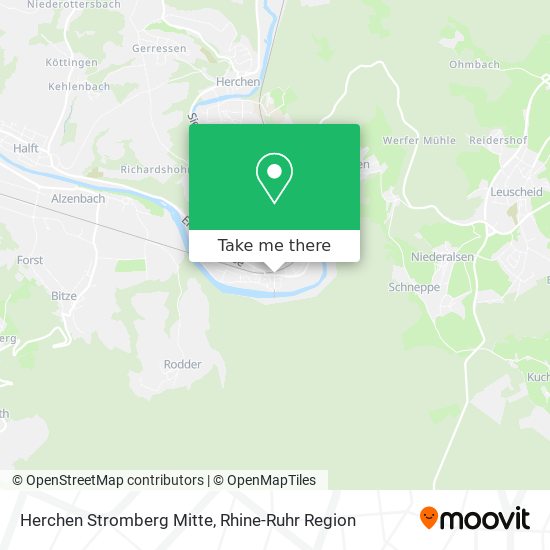 Herchen Stromberg Mitte map