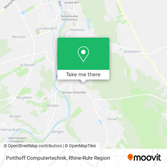 Potthoff Computertechnik map