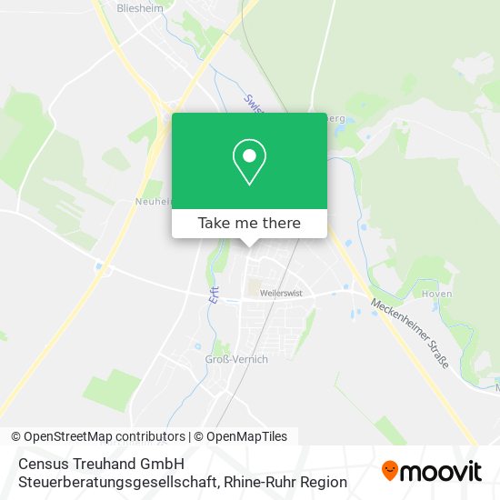 Census Treuhand GmbH Steuerberatungsgesellschaft map