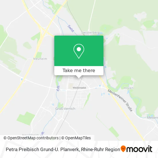 Карта Petra Preibisch Grund-U. Planverk