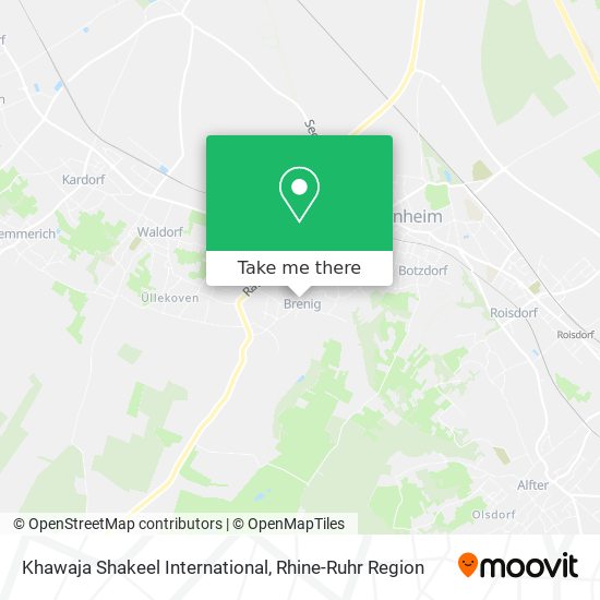 Карта Khawaja Shakeel International