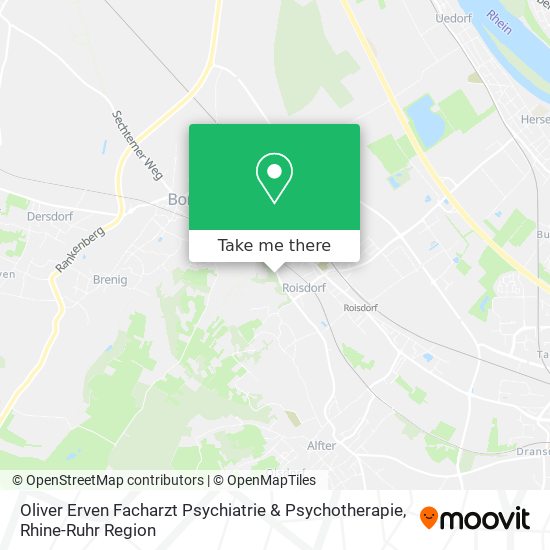 Oliver Erven Facharzt Psychiatrie & Psychotherapie map