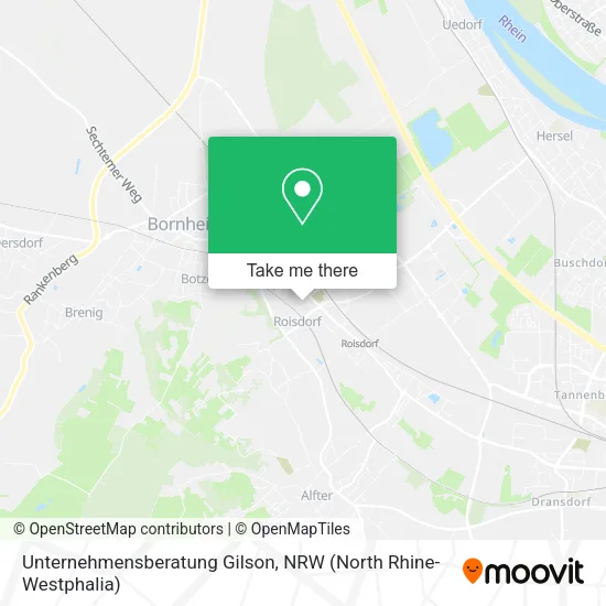 Карта Unternehmensberatung Gilson