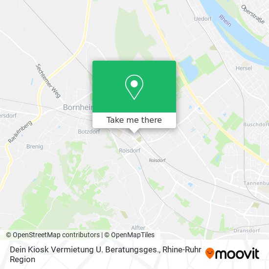 Dein Kiosk Vermietung U. Beratungsges. map