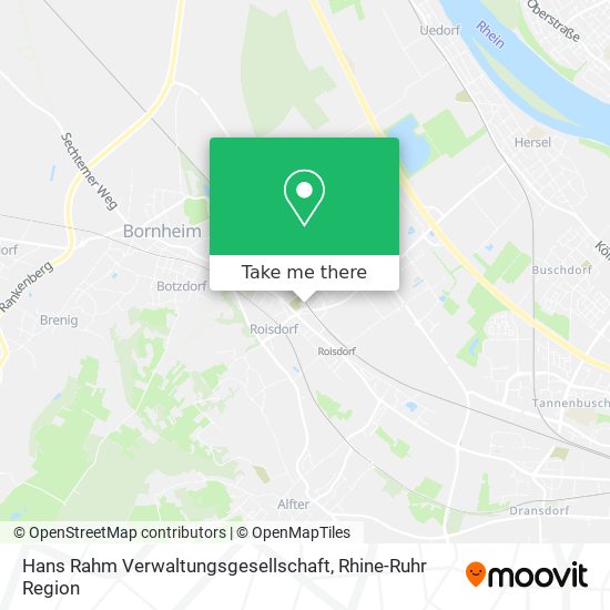 Hans Rahm Verwaltungsgesellschaft map