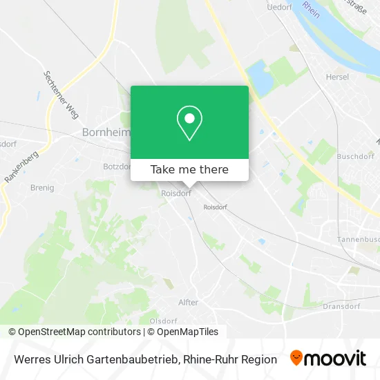 Карта Werres Ulrich Gartenbaubetrieb