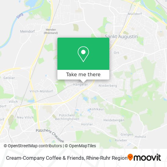 Cream-Company Coffee & Friends map