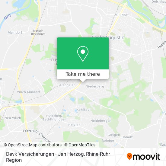 Devk Versicherungen - Jan Herzog map