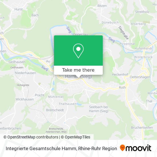 Integrierte Gesamtschule Hamm map