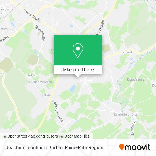 Joachim Leonhardt Garten map