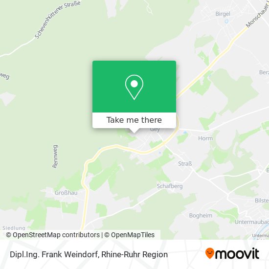 Dipl.Ing. Frank Weindorf map