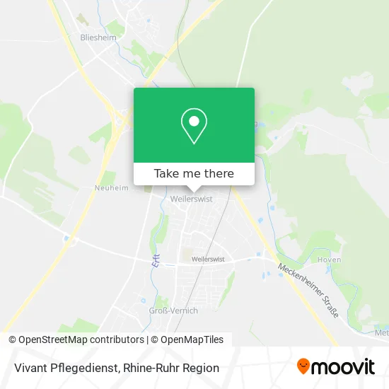 Карта Vivant Pflegedienst