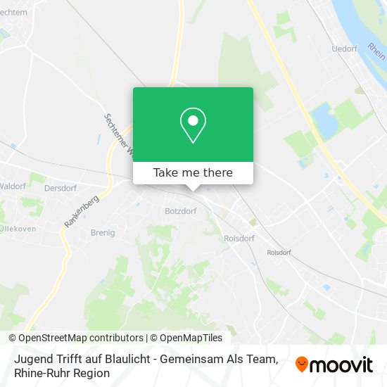 Jugend Trifft auf Blaulicht - Gemeinsam Als Team map