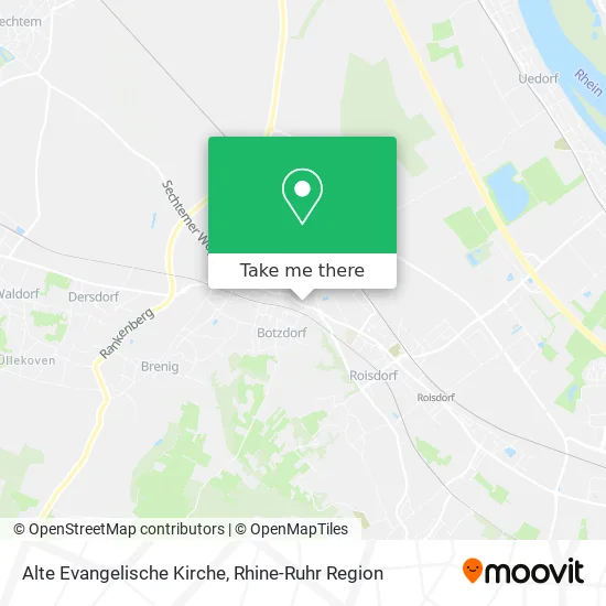Карта Alte Evangelische Kirche