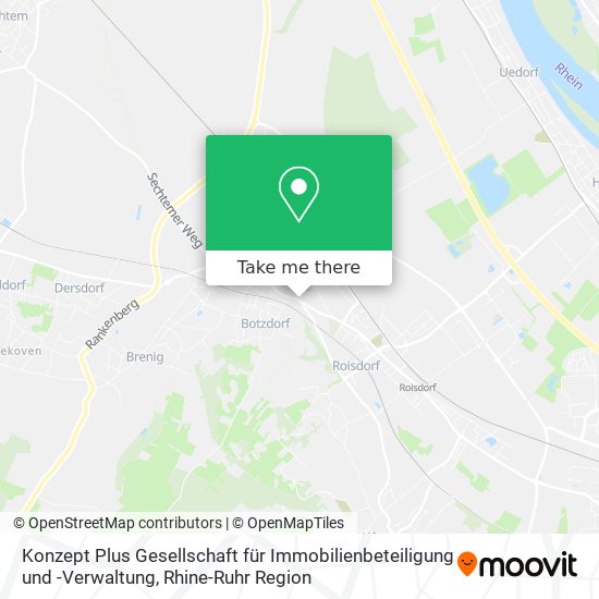 Konzept Plus Gesellschaft für Immobilienbeteiligung und -Verwaltung map