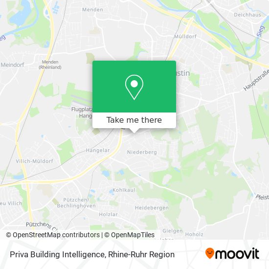 Priva Building Intelligence map