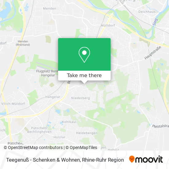 Карта Teegenuß - Schenken & Wohnen