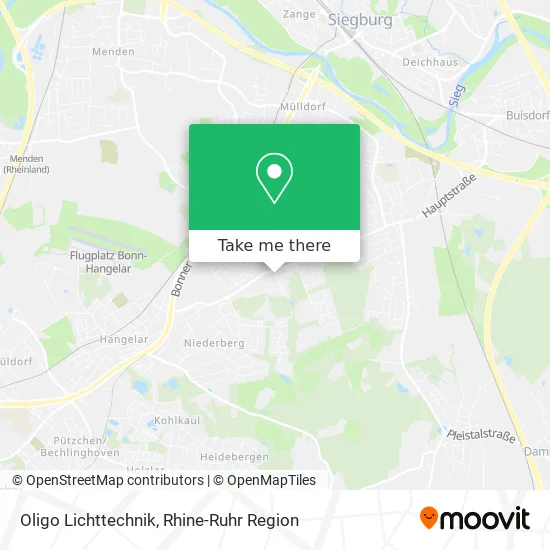 Карта Oligo Lichttechnik