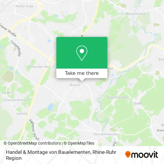 Карта Handel & Montage von Bauelementen