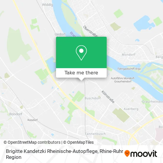 Brigitte Kandetzki Rheinische-Autopflege map