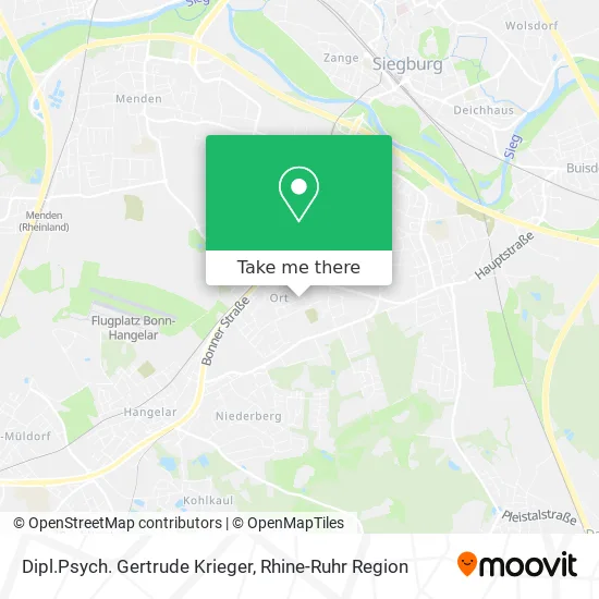 Карта Dipl.Psych. Gertrude Krieger