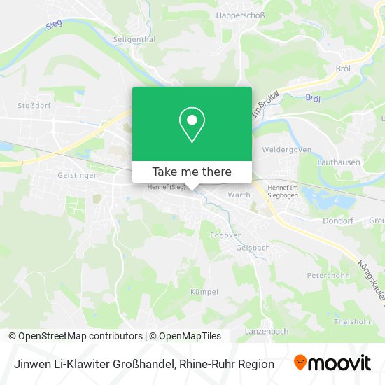 Jinwen Li-Klawiter Großhandel map