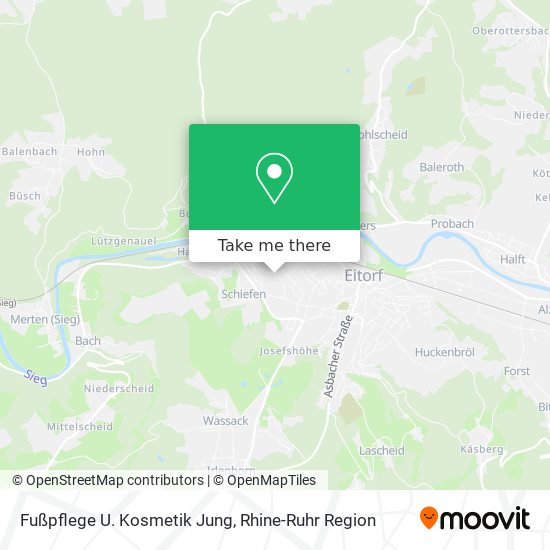 Fußpflege U. Kosmetik Jung map