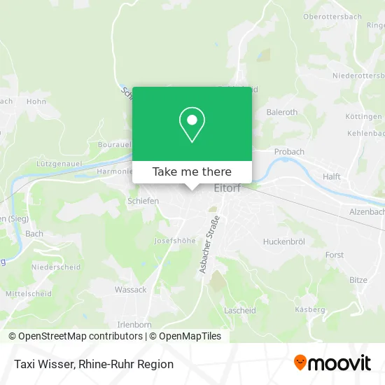 Карта Taxi Wisser