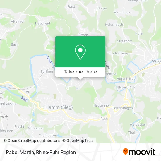 Карта Pabel Martin