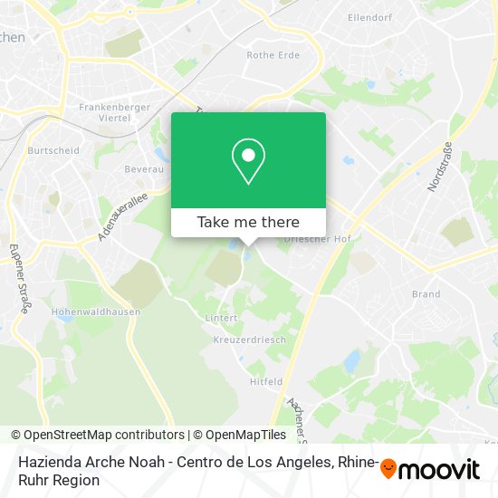 Hazienda Arche Noah - Centro de Los Angeles map