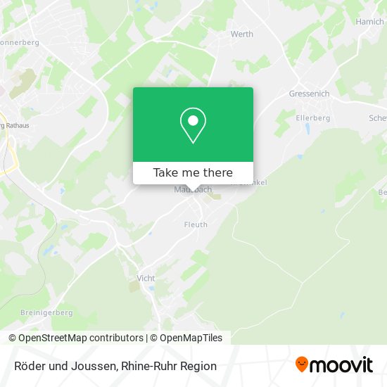 Röder und Joussen map