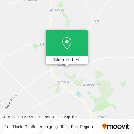 Tas Thiele Gebäudereinigung map