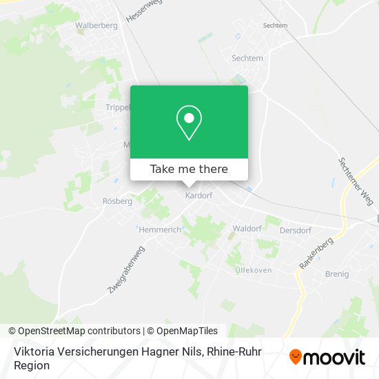 Viktoria Versicherungen Hagner Nils map
