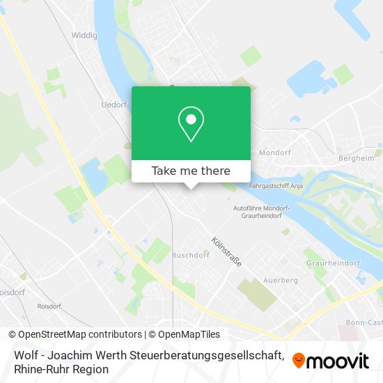 Wolf - Joachim Werth Steuerberatungsgesellschaft map