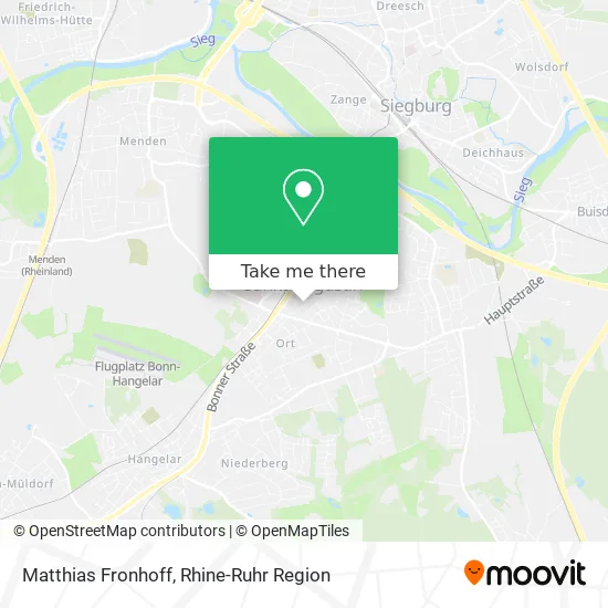 Карта Matthias Fronhoff