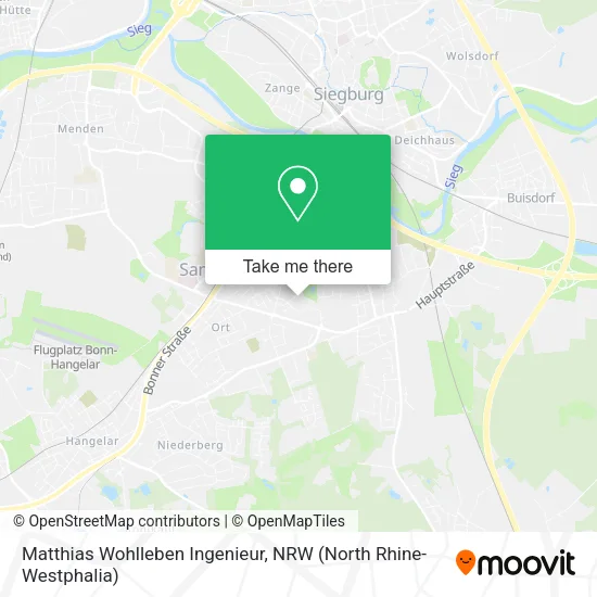 Карта Matthias Wohlleben Ingenieur