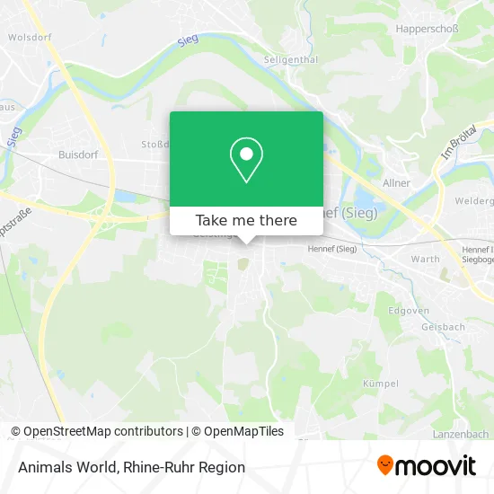 Карта Animals World