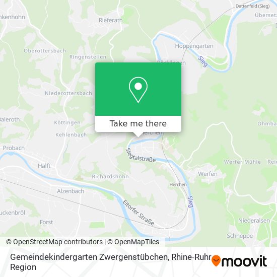 Gemeindekindergarten Zwergenstübchen map