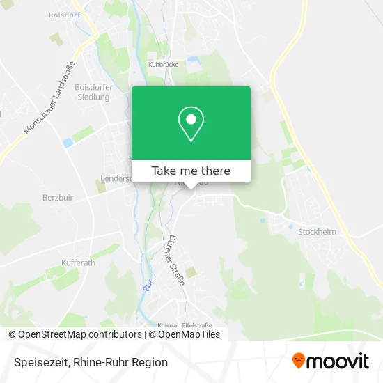 Карта Speisezeit