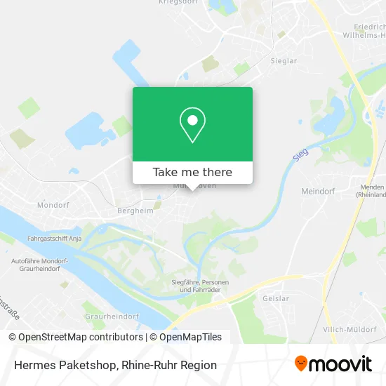 Карта Hermes Paketshop