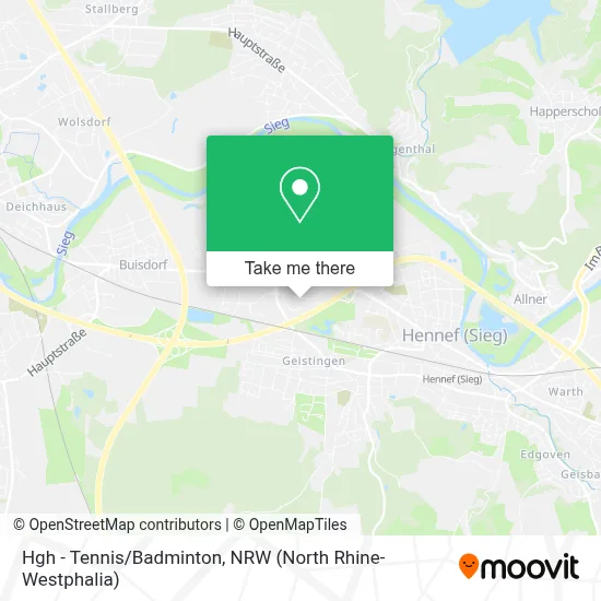 Hgh - Tennis/Badminton map