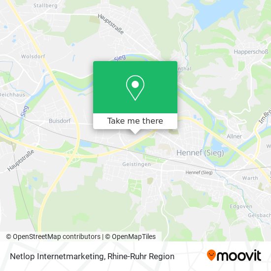 Netlop Internetmarketing map