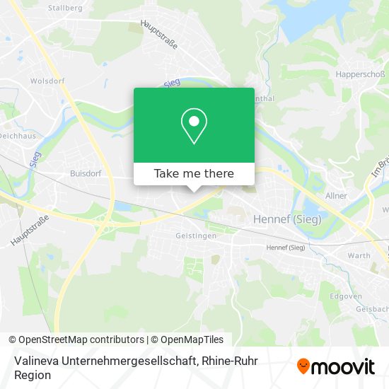 Valineva Unternehmergesellschaft map