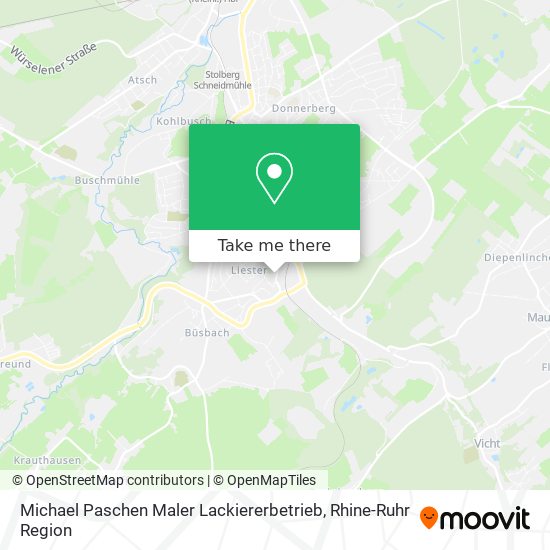 Michael Paschen Maler Lackiererbetrieb map