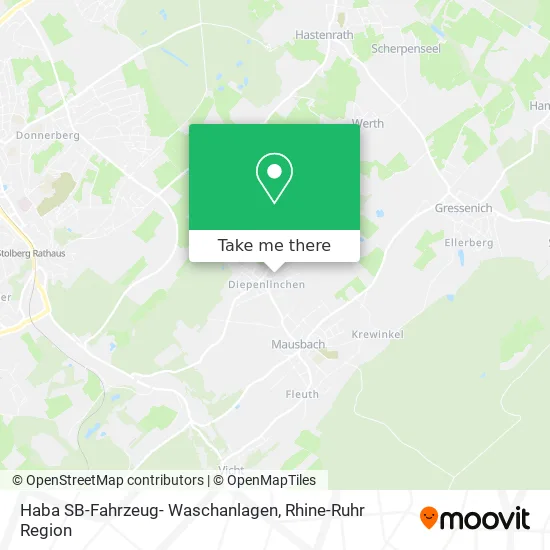 Карта Haba SB-Fahrzeug- Waschanlagen