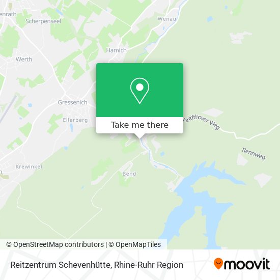 Карта Reitzentrum Schevenhütte