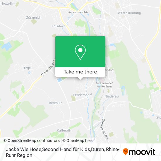 Jacke Wie Hose,Second Hand für Kids,Düren map
