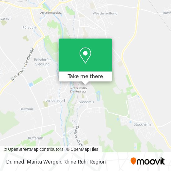 Dr. med. Marita Wergen map