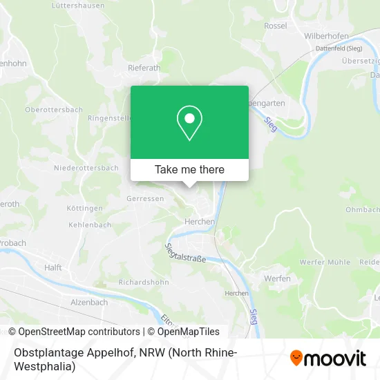 Карта Obstplantage Appelhof