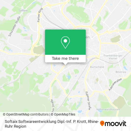 Карта Softaix Softwareentwicklung Dipl.-Inf. P. Krott